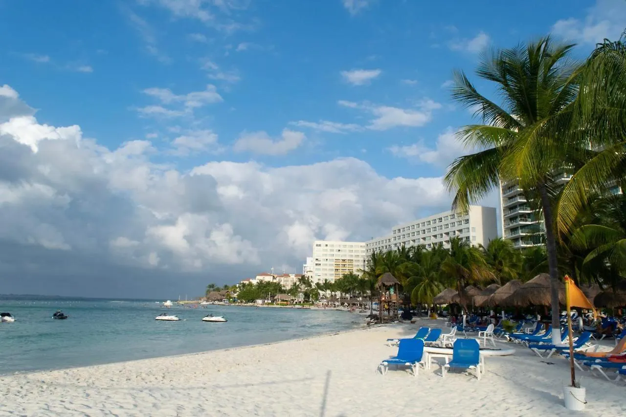 Aparthotel Oceanfront Condo At Voted Best Cancun Sandy Beach