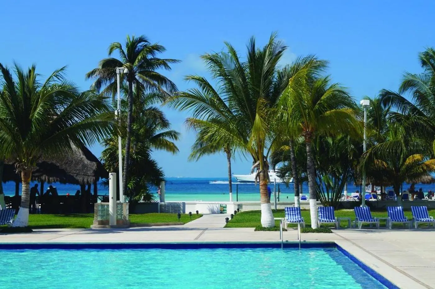 Oceanfront Condo At Voted Best Cancun Sandy Beach location